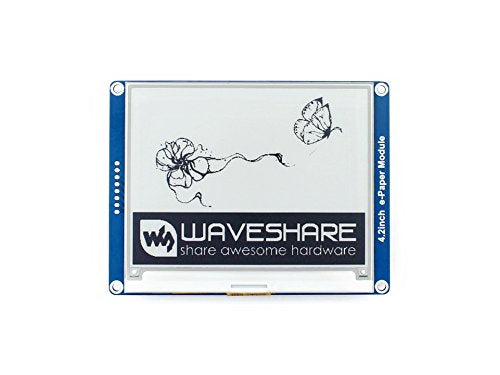 4.2inch E-Ink Display Module Resolution 296x128 3.3v E-Paper Electronic Screen Panel SPI Interface for Raspberry Pi/STM32/Arduino/Nucleo/Jetson Nano