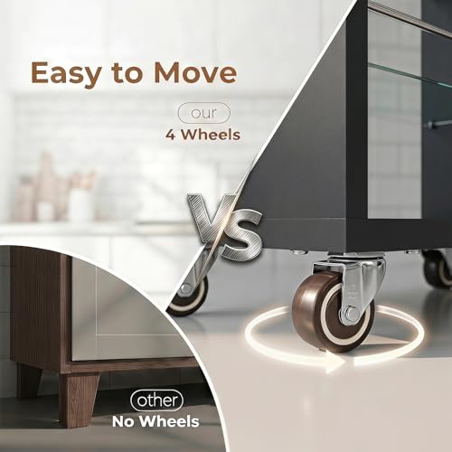 7-Tier Slim Mobile Shelving Cart with Wheels, Rolling Pantry with 7 Racks, Narrow Pull-Out Utility Cart, Space Saving Storage Organizer Carts for Kitchen Living Room Bathroom Narrow Spaces, Black - size: Black & 7.87"D x 17.72"W x 70.87"H