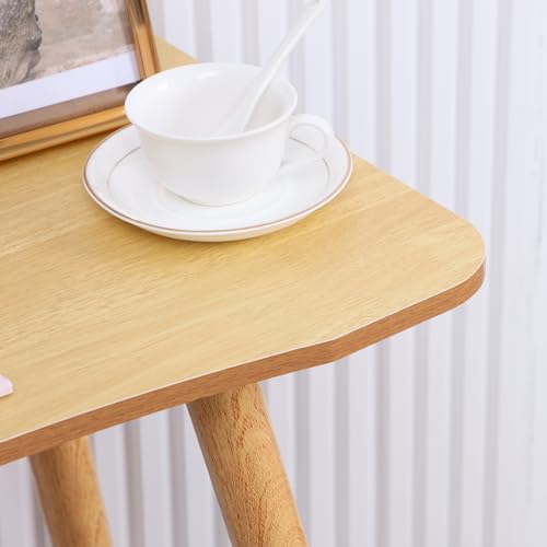 Writing Computer Desk Portable Desk Ergonomic Design Computer Desk Modern Home Office Desk Small Writing Table with Solid Legs Small Console Table for Living Room