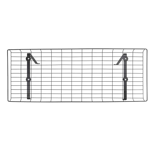 Household Essentials Rear Display Over-The-Washer Storage Shelf to Organize and Store Laundry Room Supplies, Matte Black - color: Matte Black