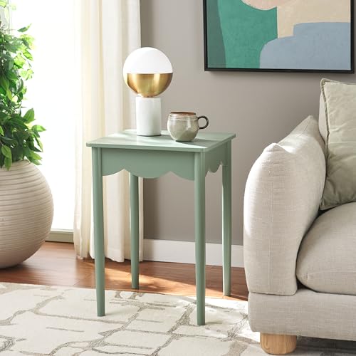 SAFAVIEH Home Collection Paislyn Sage Green Accent Table - color: Sage