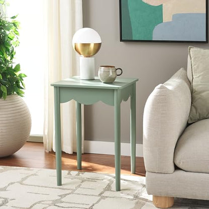 SAFAVIEH Home Collection Paislyn Sage Green Accent Table - color: Sage