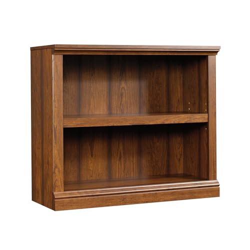 Sauder Miscellaneous Storage 2-Shelf Bookcase/ Book Shelf, Washington Cherry finish - color: Washington Cherry Finish