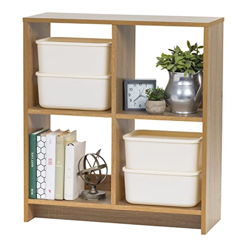 IRIS USA 4-Cube Ash Brown Heavy Duty Organizer