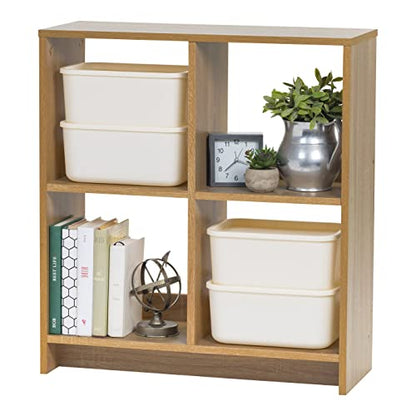 IRIS USA 4-Cube Ash Brown Heavy Duty Organizer