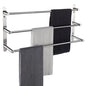 KOKOSIRI Bath Towel Bars Stainless Steel Bathroom 3-Tiers Ladder Towel Rack Wall Mount Towels Shelves, Brushed Nickel, B5002BR-L24 - color: Brushed, size: 24-Inch