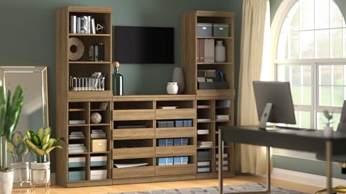 ClosetMaid Modular Storage 12-Shelf Unit with Dividers, Sand - color: Sand