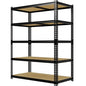 Heavy Duty Garage Storage Shelves 5-Tier Metal Adjustable Shelving Unit Storage Shelving for Kitchen Pantry Basement Bathroom Laundry, 2500 LBS Capacity, 48" l x 18" w x 72" h - size: 48"L x 18"W x 72"H