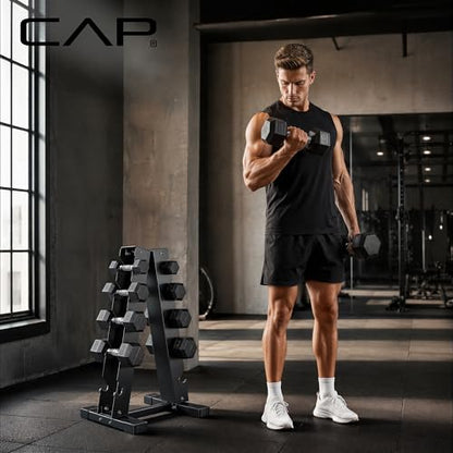 CAP A-Frame Dumbbell Weight Rack - style: holds 10-30lb
