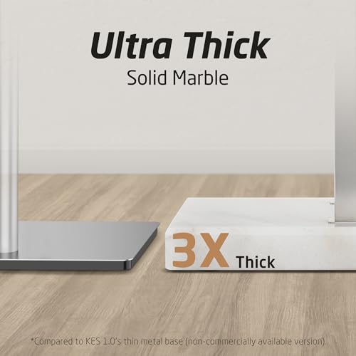 KES 37" H Standing Towel Rack, Heavy Marble Base, Brushed Finish | Taller Version, Equal Height, Fits Large Bath Towels, Free Standing Towel Holder, SUS304 Stainless Steel - color: Brushed Finish, size: 37" H (Equal-height)