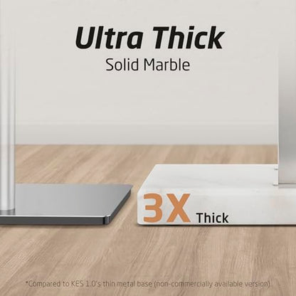 KES 37" H Standing Towel Rack, Heavy Marble Base, Brushed Finish | Taller Version, Equal Height, Fits Large Bath Towels, Free Standing Towel Holder, SUS304 Stainless Steel - color: Brushed Finish, size: 37" H (Equal-height)