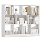 VASAGLE Bookcase Open Storage Shelf, 9.4 x 49.6 x 39.4 Inches | Bookshelf 3-tier book shelf, Cloud White, CUSTOS Collection, ULBC454W01 - color: Cloud White, size: 11 Cubes (9.4"D x 39.4"H), style: 1 Pack