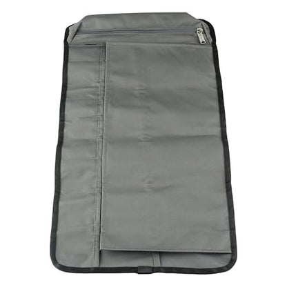 Carhartt Utility Roll Organizer, Durable, Water-Resistant Tool Roll, Gravel, 16 Pocket - color: Gravel, size: 16 Pocket