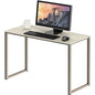 SHW Mission 32-Inch Home Office Computer Desk, Maple - color: Maple, size: 32-Inch