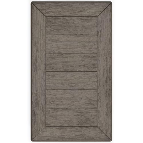 Signature Design by Ashley Bolanburg Narrow End Table, Charging Station | Slim 14-inch profile with USB charging, Wood, White oak veneers and engineered wood, Farmhouse style for small living rooms - color: Dark Brown & White