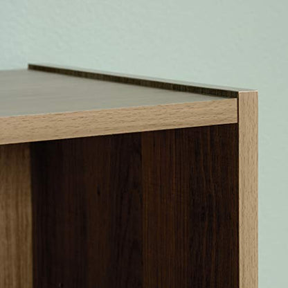 Sauder Beginnings 3-Shelf Bookcase, Bookshelf with Adjustable Storage Shelves, in Summer Oak - color: Summer Oak