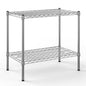 18" Deep x 30" Wide x 27" Height Wire Shelving Kit | 2-Tier | NSF Commercial Storage Rack Unit - size: 18" Deep x 30" Wide