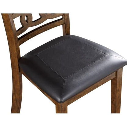 New Classic Furniture Gia Dining Chairs, Set of 2, Brown - color: Brown, size: Set of 2, style: Dining Chair