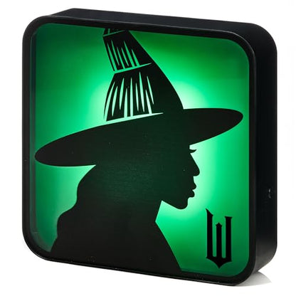 Numskull Official Wicked Acrylic Elphaba the Witch Desk Lamp Wall Light for Bedroom, Office, Home, Study, Work - for Fans of Collectible Movie Merchandise - color: Wicked Elphaba