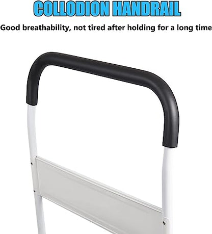 LEADALLWAY Foldable Push Cart Platform Cart 330lbs Capacity with 2 Ropes | 4 Wheels, 28.7"x18.5"x32.3", Small Flatbed Cart, Protable, White - color: White