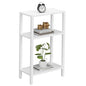 TUTOTAK Small Side Table, Narrow End Table, Skinny Sofa Table, Slim Nightstand, Couch Table, Living Room, Bed Room, White TB01BW077 - color: White, size: 3-Tier（7.9"D x 15.8"W x 26"H）