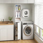 VECELO 71” Freestanding Storage Cabinet with 6 Removable Shelves, Bottom Closed Compartment, Elevated Dust-Resistant Base, Adjustable Organizer for Home-Peal White - color: Peal White