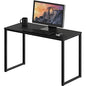 SHW Mission 32-Inch Home Office Computer Desk, Black - color: Black, size: 32-Inch