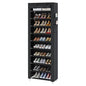 UDEAR 10-Tier Free Standing Shoe Rack Sturdy Shoe Rack Organizer for Closet Entryway Stackable Shoe Shelf with Dustproof Cover,Black - color: Black