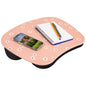 LAPGEAR MyStyle Lap Desk – Pink Daisy, Fits 15.6” Laptops - color: Pink Daisy
