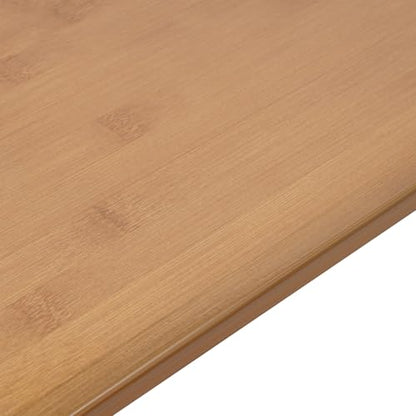 Folding Coffee Table Foldable Low Coffee Table Rectangular Bamboo Floor Table Desk with Large Load-Bearing Capacity for Tatami Home, Office, Living Room (31.5 * 14.5 * 11.8in) - size: 31.5*14.5*11.8in