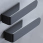 Taozun Black Towel Bar 2 Pack Hand Towel Holder Stainless Steel Towel Rail | Hand Towel Rack, Self Adhesive, Easy Peel & Stick, For Bathroom Kitchen, Sturdy & Durable - color: Black, size: 8-inch(2 Pack)