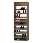 ROOMTEC Modular Closet System, 31.5" Shoe Shelf Closet Tower Wall-Mounted Closet Organizer, Wooden Tower for Walk-In Closets, Wardrobe Storage Kit, Wood - size: 31.5" Wide, style: Model 9
