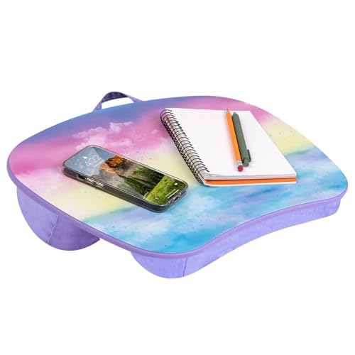 LAPGEAR MyStyle Lap Desk – Sunset Watercolor, Fits 15.6” Laptops - color: Sunset Watercolor