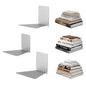 Umbra Conceal, Sturdy Metal Floating Bookshelf for Wall, Silver, Large, Set of 3 - size: Set of 3, Large
