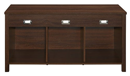 ClosetMaid 16051 Premium 3-Cube Bench, Dark Chestnut - color: Dark Chestnut, size: 3-Cube Bench