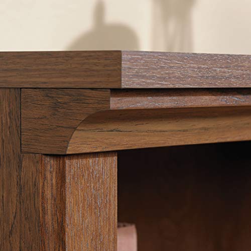 Sauder 2 Tier Book Shelf Wooden Bookcase Multipurpose Bookshelf for Home Office, Living Room, in Oiled Oak - color: Oiled Oak Finish