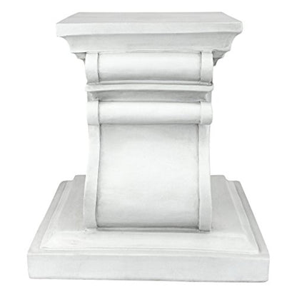 Design Toscano NG314105 Statuary Garden Base Riser, Medium, Classic Plinth - size: Medium, style: Classic Statuary
