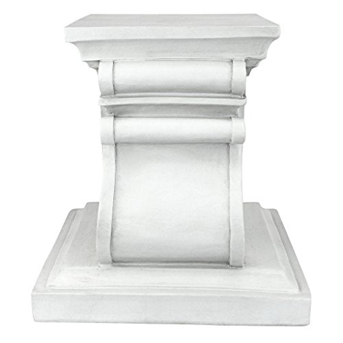 Design Toscano NG314105 Statuary Garden Base Riser, Medium, Classic Plinth - size: Medium, style: Classic Statuary