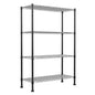 REGILLER 4-Wire Shelving Metal Storage Rack Adjustable Shelves,Standing Storage Shelf Units for Laundry Bathroom Kitchen Pantry Closet(Black,14.1" D x 30" W x 54" H) - size: 4tier 14.1"D x 30"W x 54"H