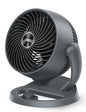 DREO Desk Fan, 12-Inch Air Circulator Fan for Bedroom, 70ft Powerful Airflow, 120° Tilt Adjustment, 25dB Ultra-Quiet, 3 Speeds Small Table Fan for Whole Room, Home, Office - color: Grey