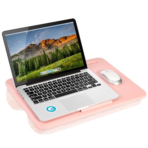 LAPGEAR Original Lap Desk – Rose Quartz, Fits 17" Laptops - color: Rose Quartz, size: 17" Laptop (Original)