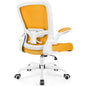 FelixKing Office Chair, Ergonomic Desk Chair Breathable Mesh Chairs Adjustable High Back Lumbar Support Flip-up Armrests, Executive Rolling Swivel Comfy Computer Chairs Home Office Mustard - color: Mustard