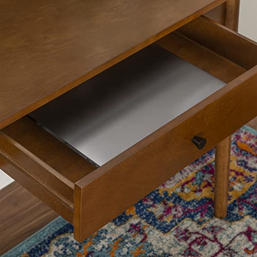 Melissa Mid Century Walnut Desk by Linon - color: Walnut