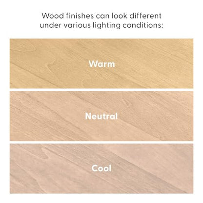 Plank+Beam Classic Console Table, 56 Inch, Blonde | Non-Toxic Finishes, Versatile Design, Elegant Details, Easy Assembly, Quick Setup, Solid Wood - color: Blonde, size: 56" Console Table
