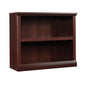 Sauder Miscellaneous Storage 2-Shelf Bookcase/ book shelf, Select Cherry finish - color: Select Cherry Finish