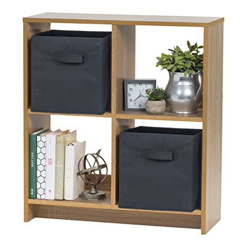 IRIS USA 4-Cube Ash Brown Heavy Duty Organizer