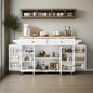 Kitchen Island Cart with Storage on Wheels, 59" Large Rolling Kitchen Island with Drop Leaf, Mobile Island for Kitchen with Towel Rack, Drawers for Dining Room, White - size: 59.3" W, style: White