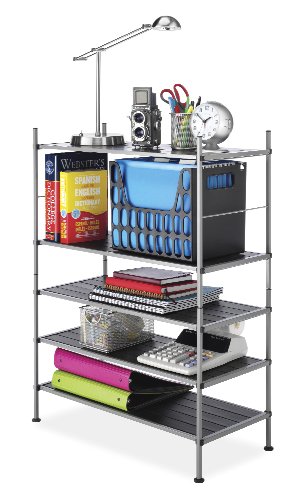 Whitmor 3 Tier Closet Storage Shelves - Shoe Rack and Home Organizer - color: 3-tier,grey