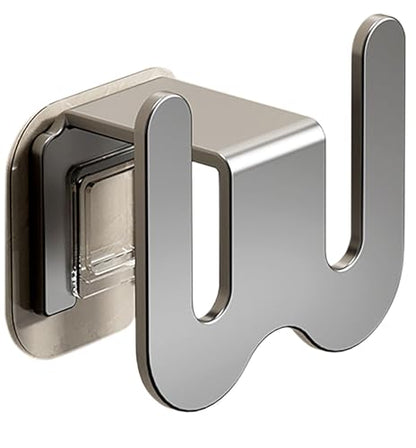 Gray Slipper Rack, 3 Inch x 2 Inch Aluminium No Punching Hole Slipper Holder for Hanging Slipper, Making Your Room Tidy, Used for Bedroom and Bathroom (Gray) - color: Gray
