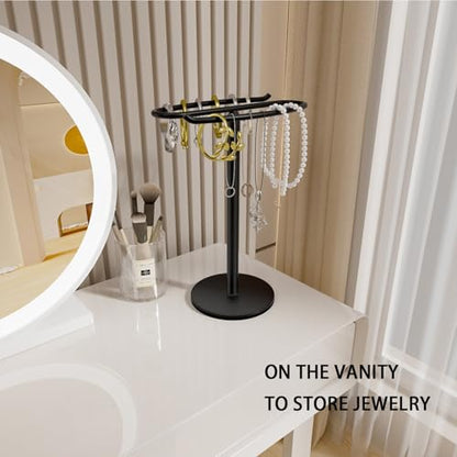 Hand Towel Holder Stand,S-Shaped Free-Standing Towel Rack Black SUS304 Stainless Steel Towel Bar Rack Stand Stand Hand Towel Rack Standing Towel Bar for Bathroom Kitchen Vanity Countertop